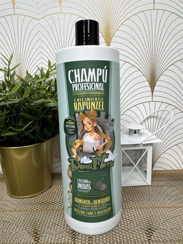 Champú profesional crecimiento rapunzel