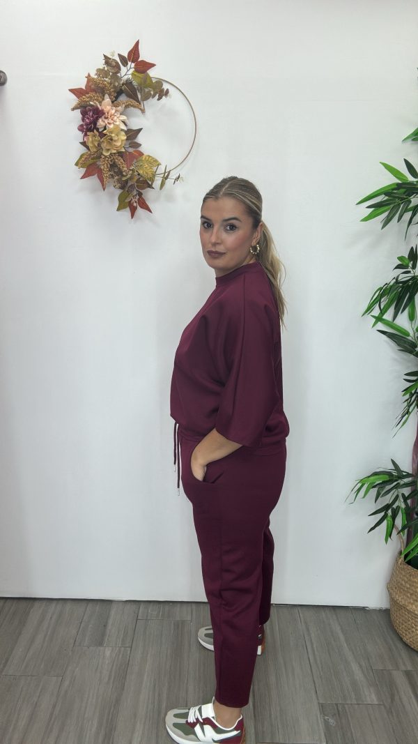 Conjunto zaira burdeos - Imagen 3