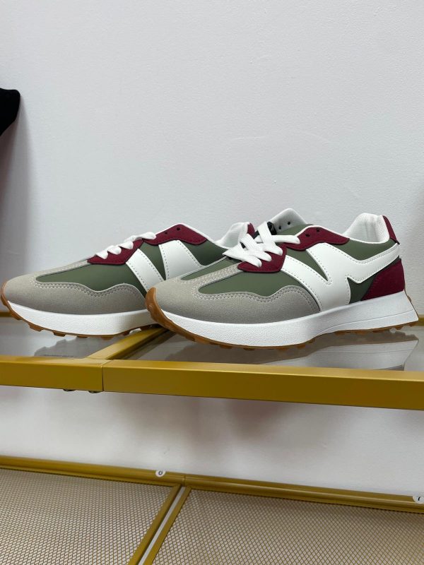 Zapatilla balance verde/rosa - Imagen 2