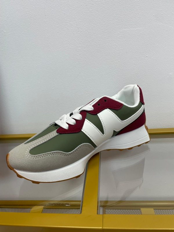 Zapatilla balance verde/rosa - Imagen 4