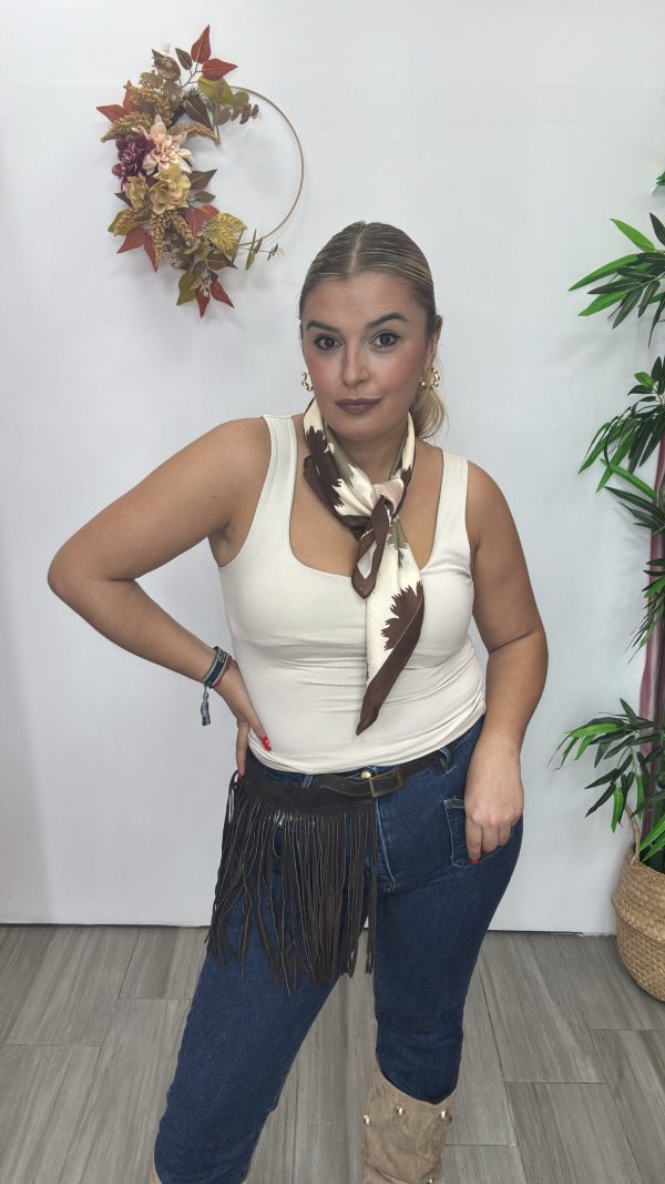Top basic beige