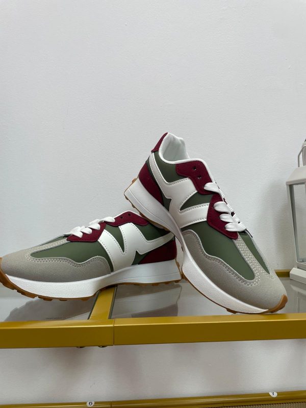 Zapatilla balance verde/rosa - Imagen 3