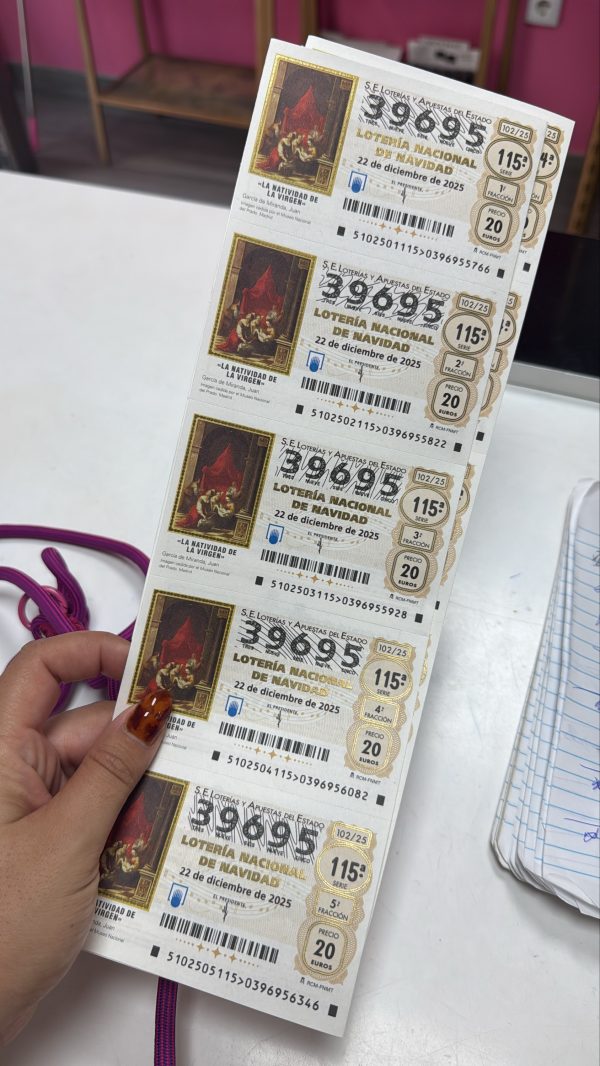 Decimo de loteria 39695 - Imagen 2