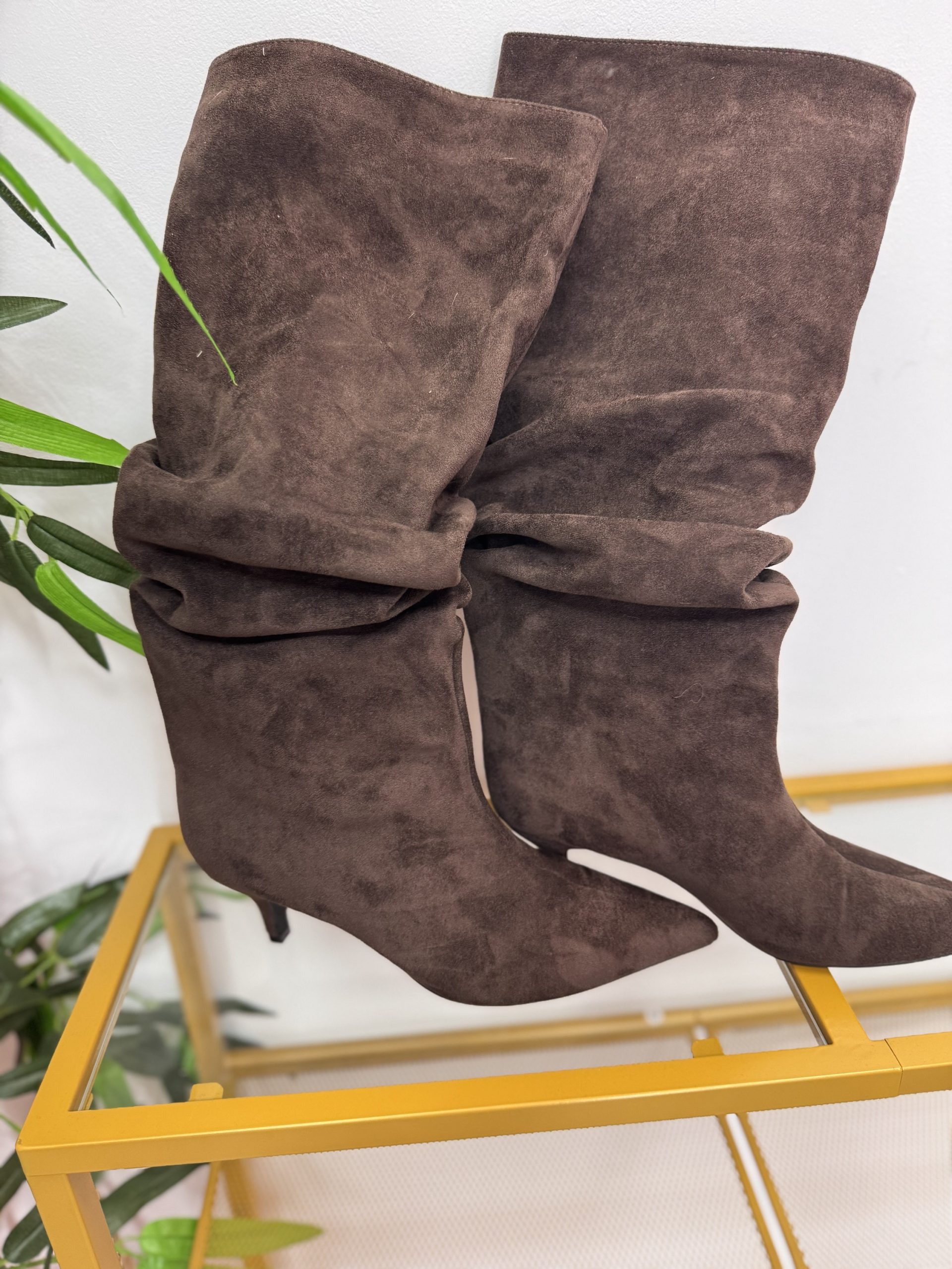Botas carina marron