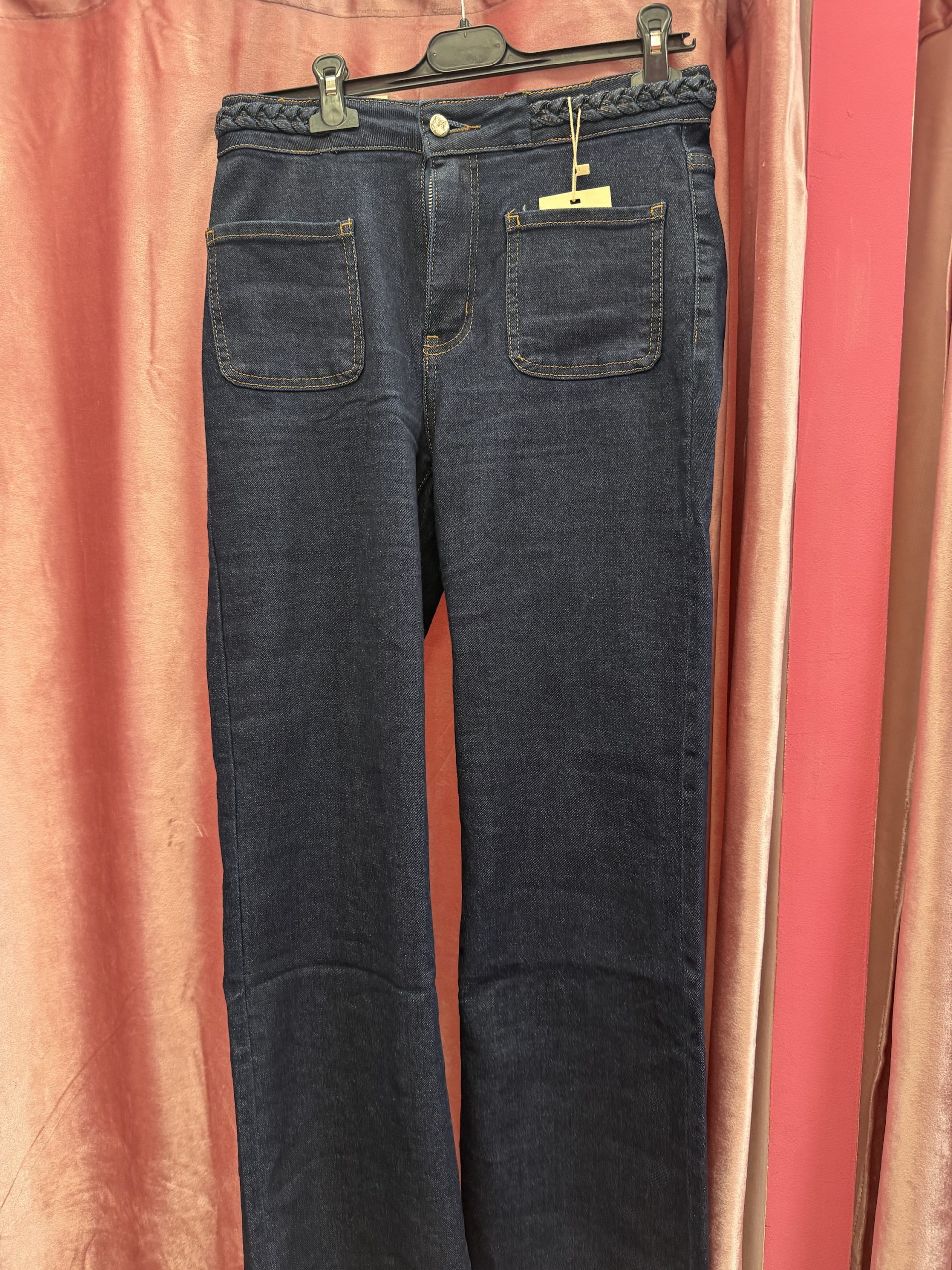 Jeans trenzado