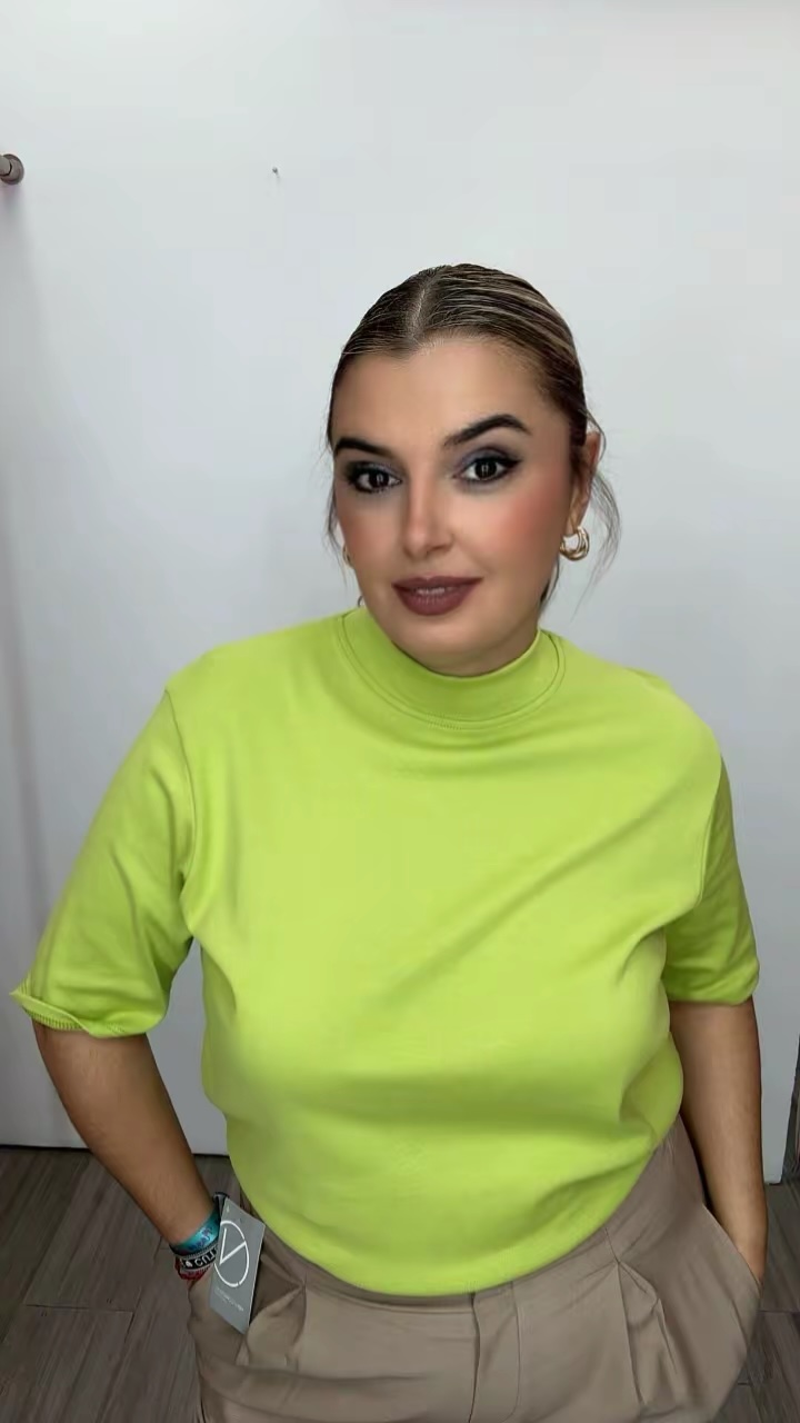 Camiseta zara m/c lima
