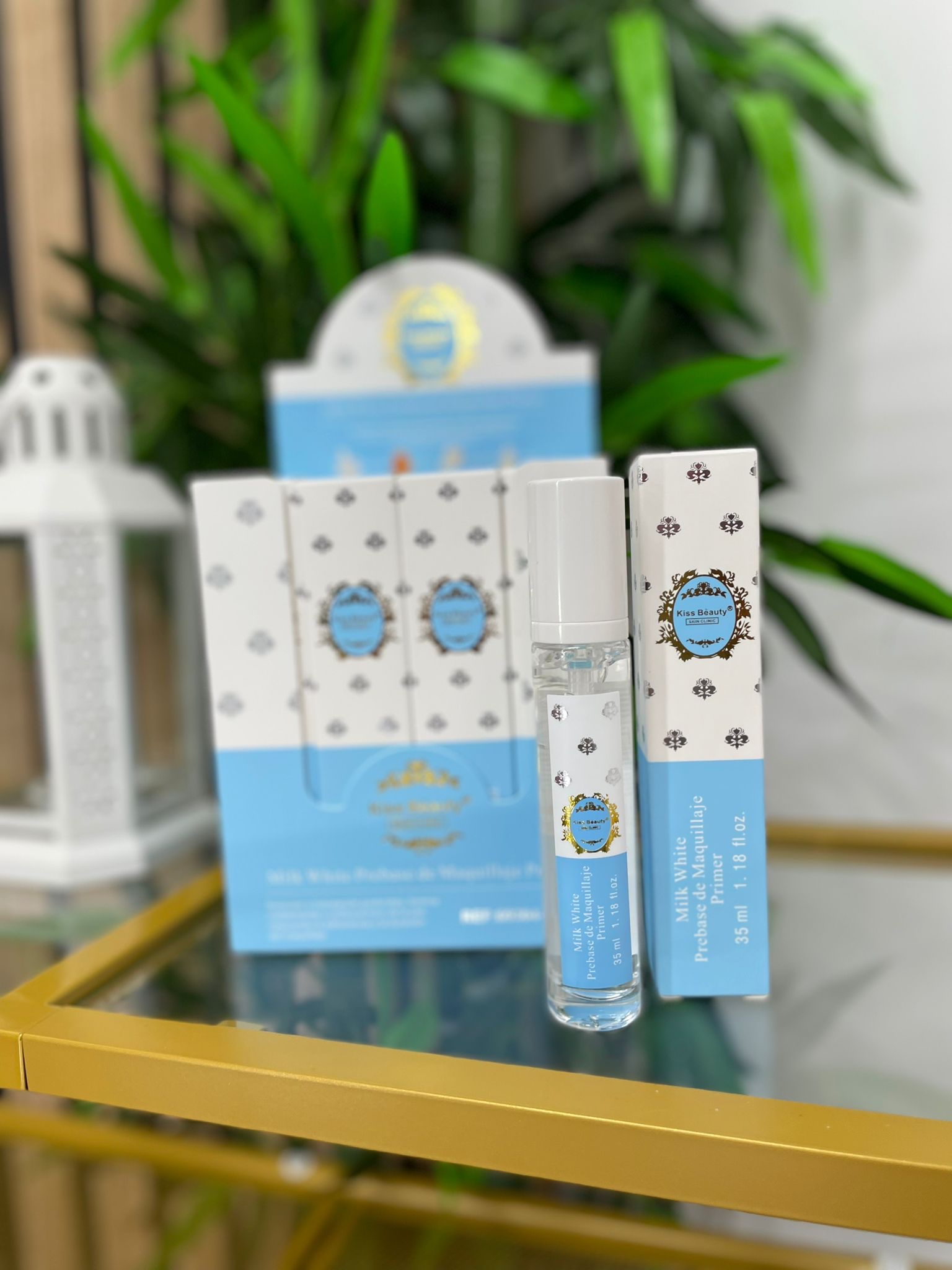 Prebase de maquillaje milk white