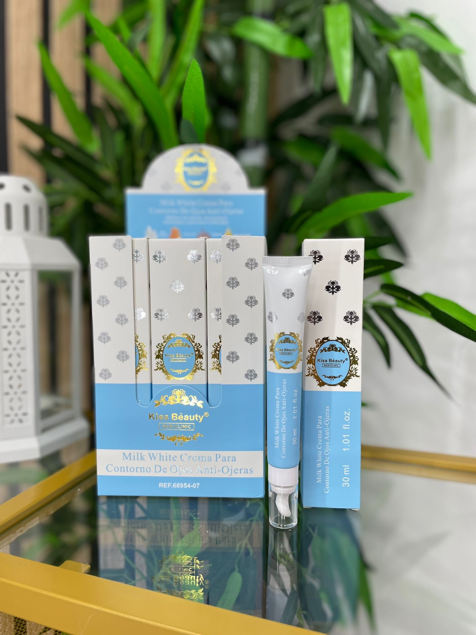 Contorno de ojeras milk white