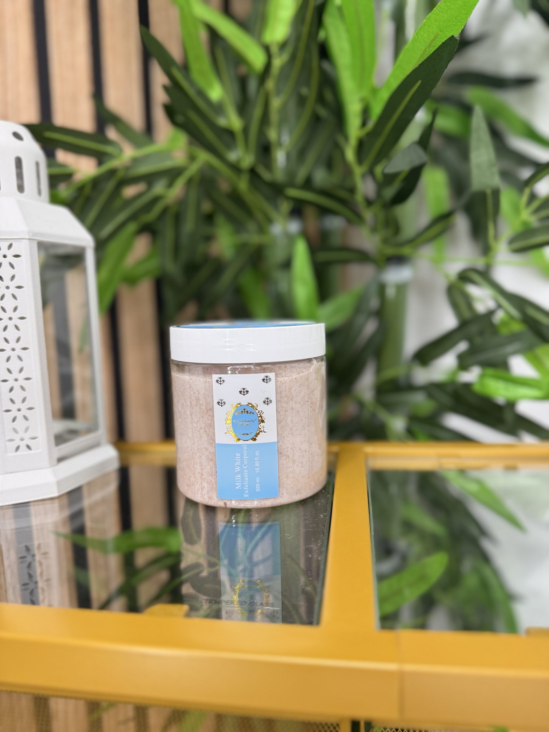 Exfoliante corporal milk white