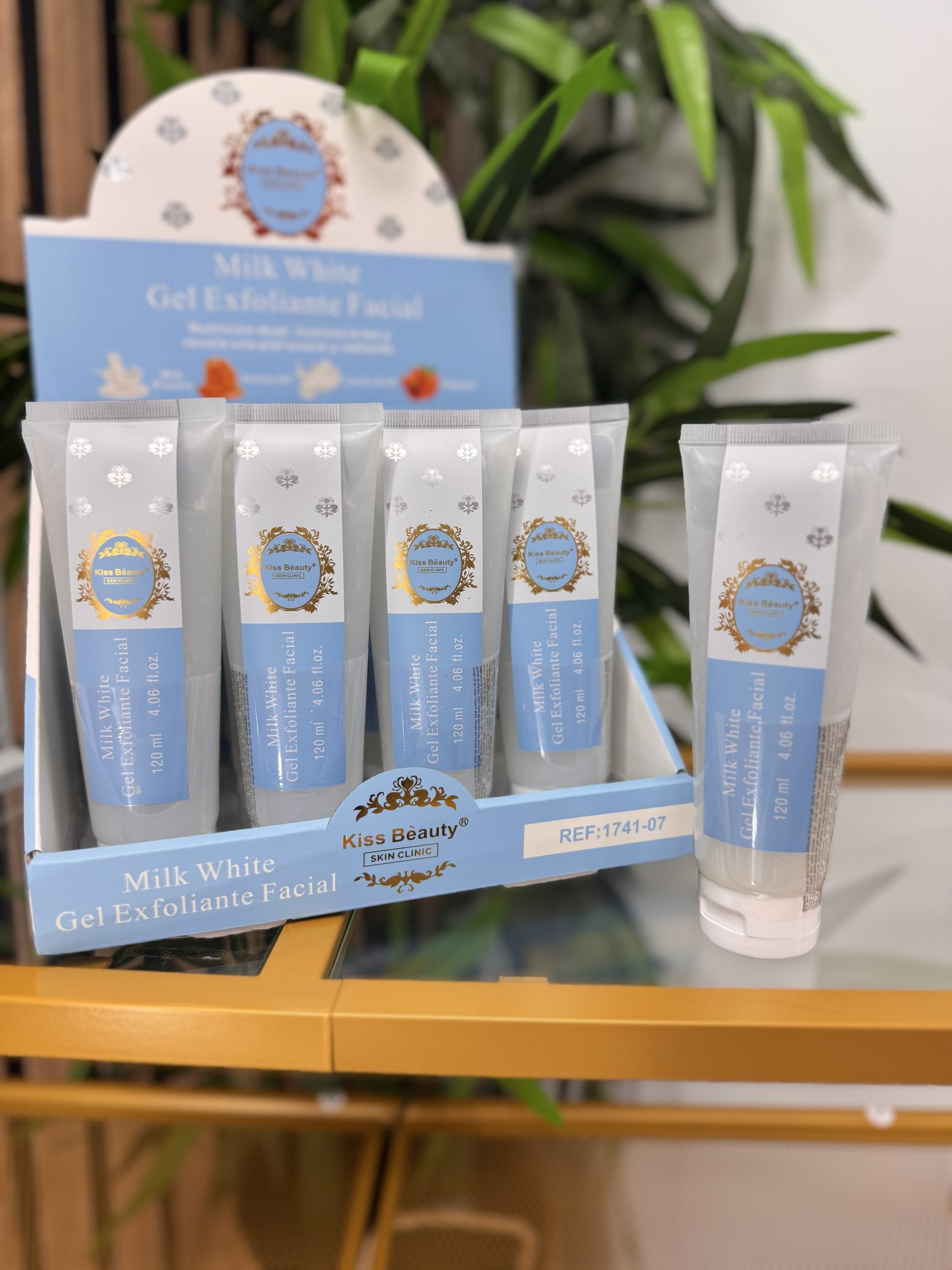 Exfoliante facial milk white